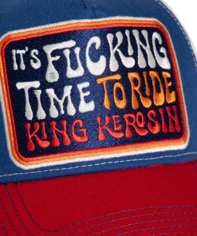 Trucker Cap It's Fucking Time To Ride Zoom view