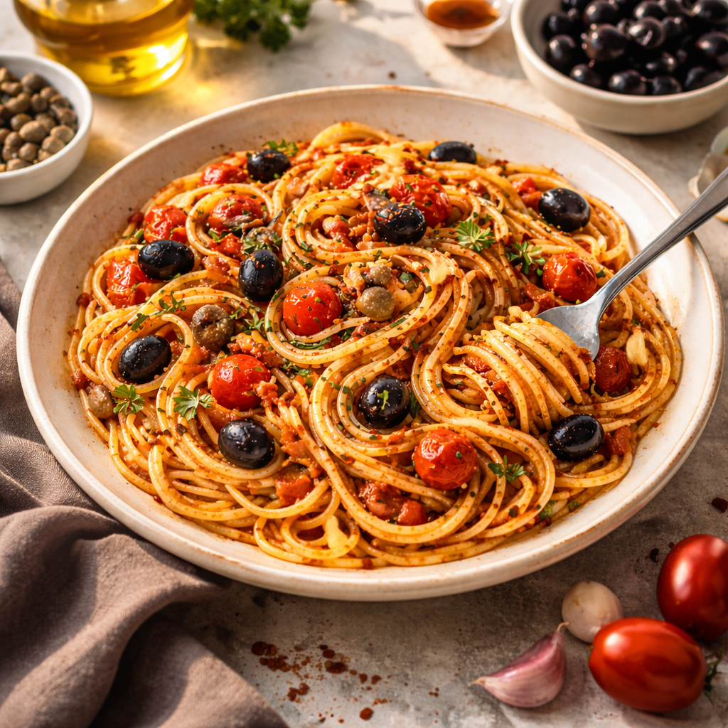 Pasta alla Puttanesca