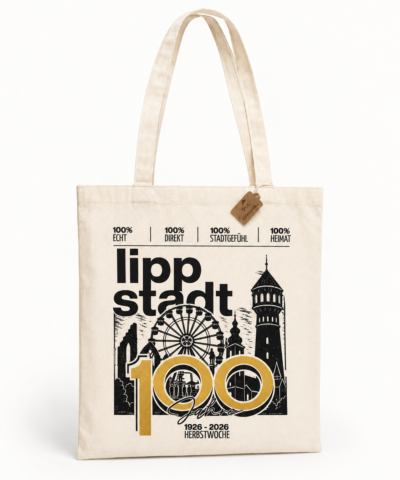 100 Jahre Herbstwoche - Fairtrade Tragetasche natur