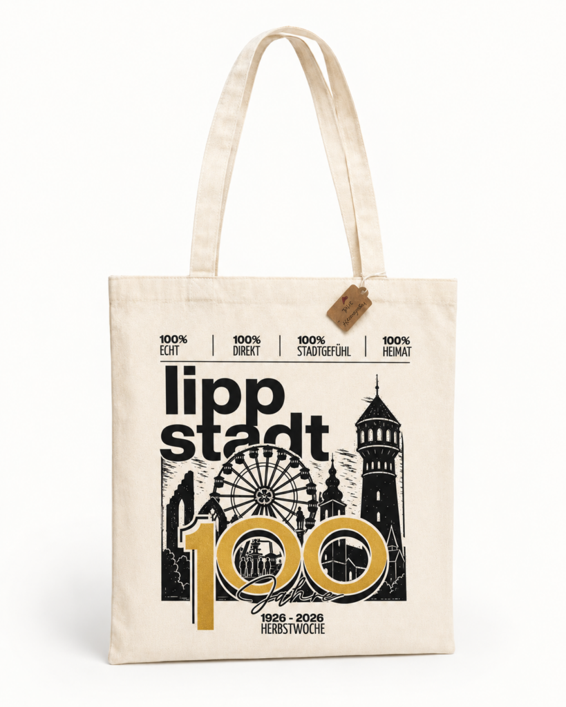100 Jahre Herbstwoche - Fairtrade Tragetasche natur
