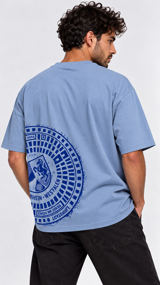 Lippstadt Shirt kurzarm hellblau – Bild 2